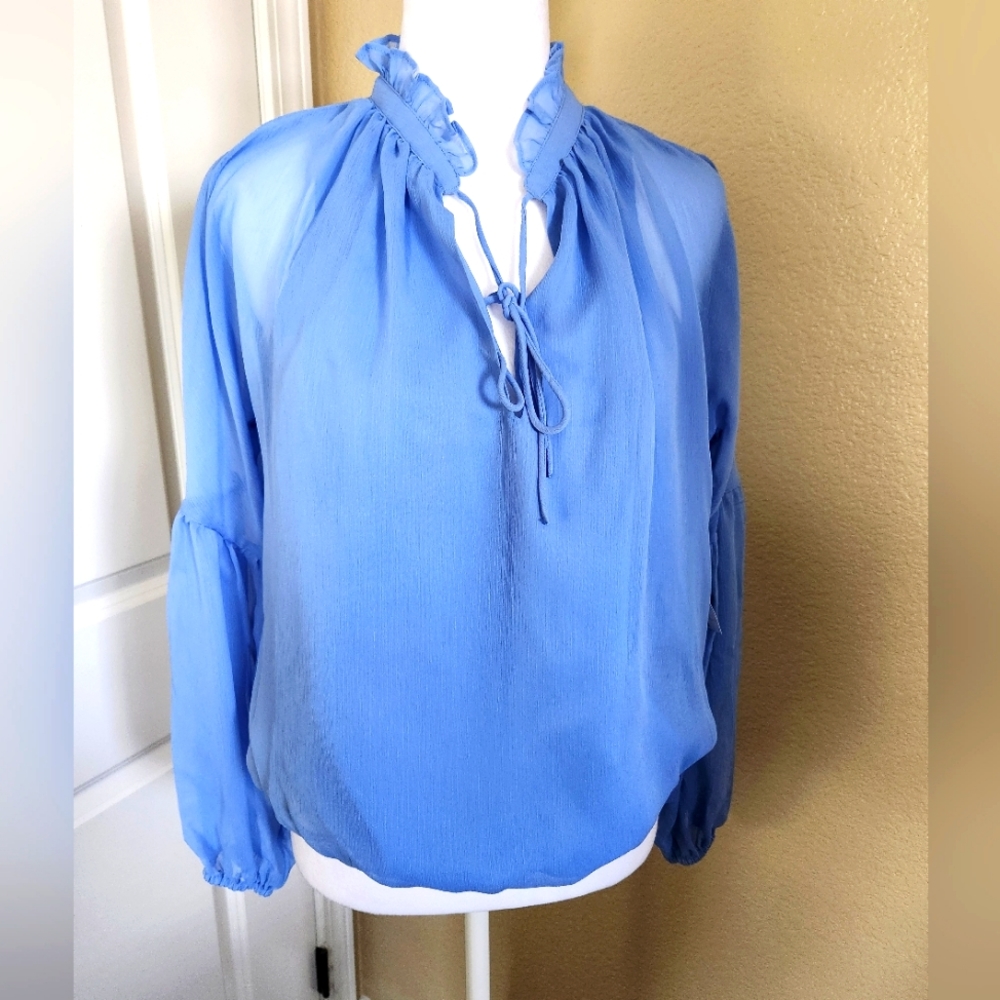 NEW NWT INC International Concepts Paradise Callin Periwinkle Blue Size Medium